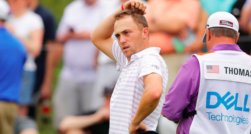 Justin Thomas Admits He Buckled Under No. 1 Pressure