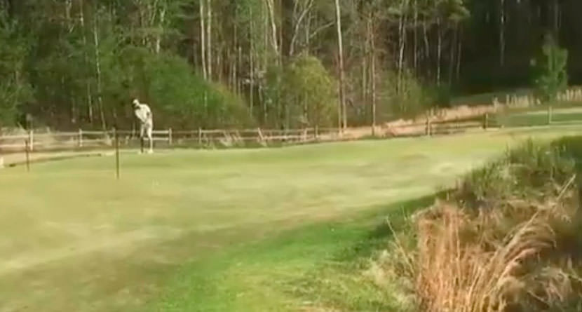 Mini Tour Pro Possibly Makes World’s Longest Putt