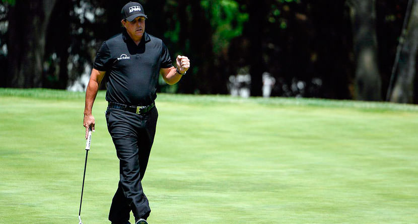 Phil Beats JT in Playoff to Win WGC-Mexico