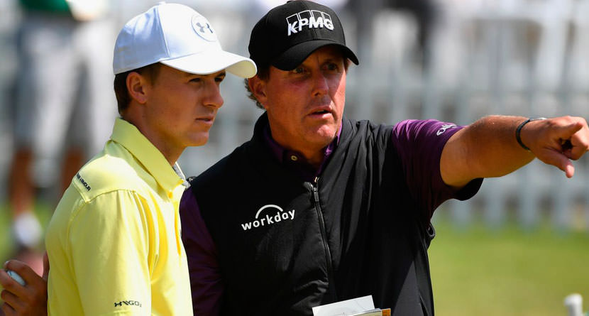 Mickelson Once Blew Off a Young Spieth Looking For an Autograph