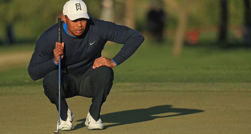 Tiger Woods Drains 71-Foot Birdie Bomb at API