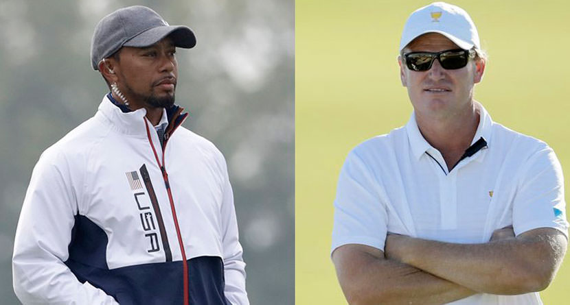 Tiger, Els Selected As 2019 Presidents Cup Captains