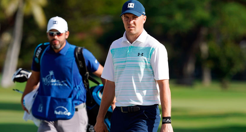 Spieth Nearly Penalized For Bad Drop