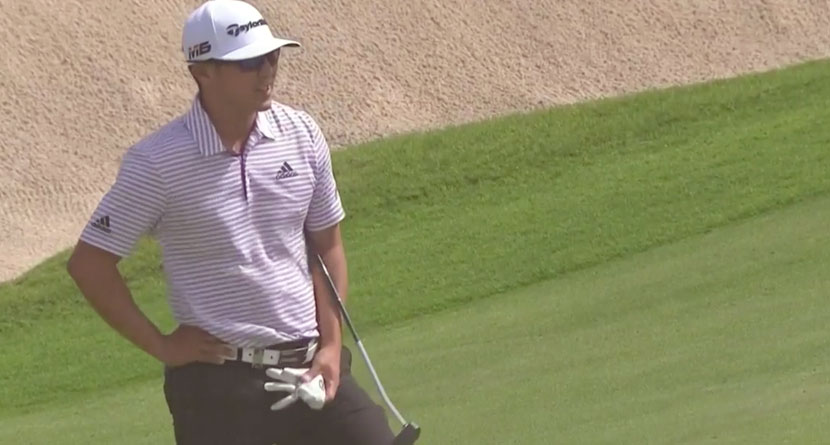 Crazy Sandstorm Blows Pro’s Ball Into Bunker