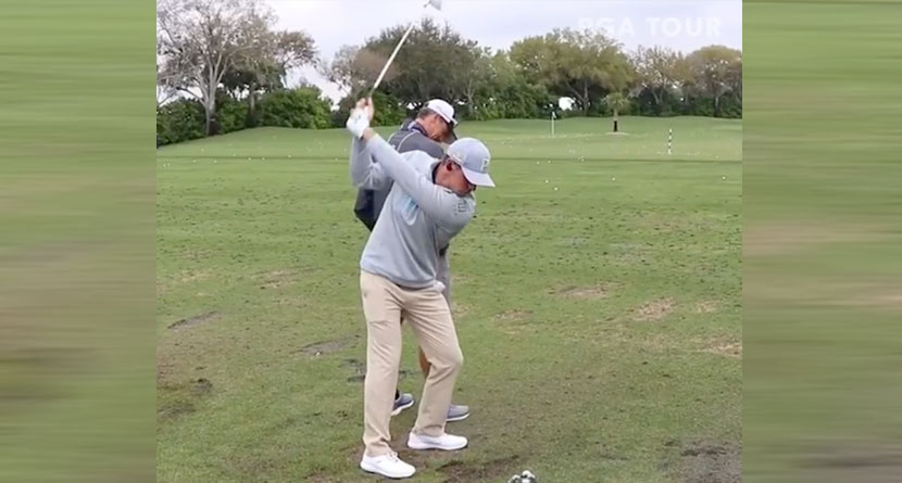 DeChambeau Pulls Off Terrifying Trick Shot