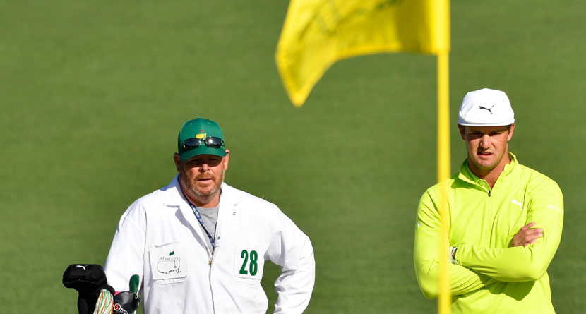 DeChambeau Keeping The Flagstick In At Augusta