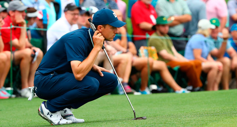 Spieth Blames Putting Woes On Augusta Greens