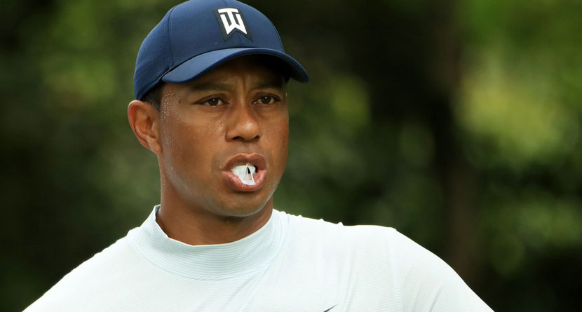 Why Tiger Chewed Gum En Route To His 15th Major