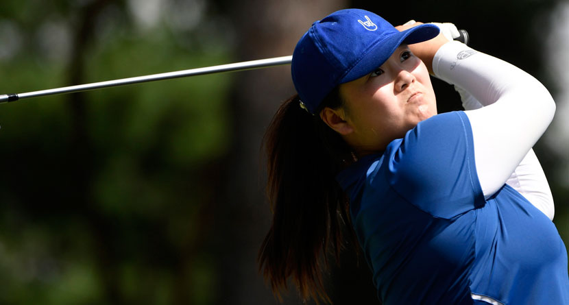 Yin Sinks Unbelievable Bank-Shot Eagle