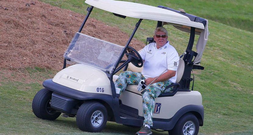 Daly Receives Permission To Ride Cart At The PGA