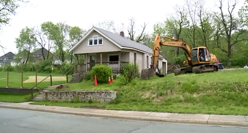 Man Demolishes Childhood Home To Build Golf Course