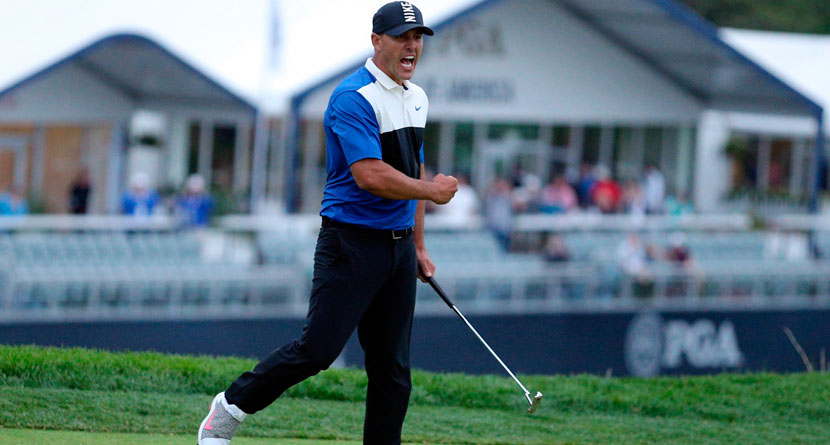 Koepka Avoids Collapse With Assist From Haters