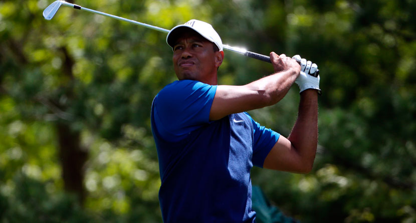 Tiger’s Roller-Coaster Round Leaves Him 9 Back