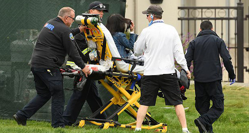 Runaway Cart Sends U.S. Open Fans To Hospital