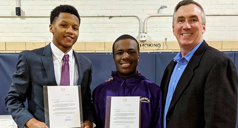 Tiger Surprises Scholarship Winners With Signed Letter