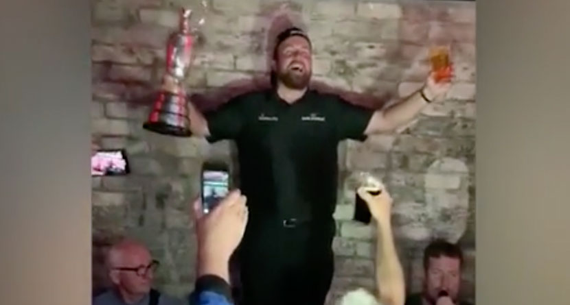 Lowry Celebrated His Open In Epic Style At Dublin Pub