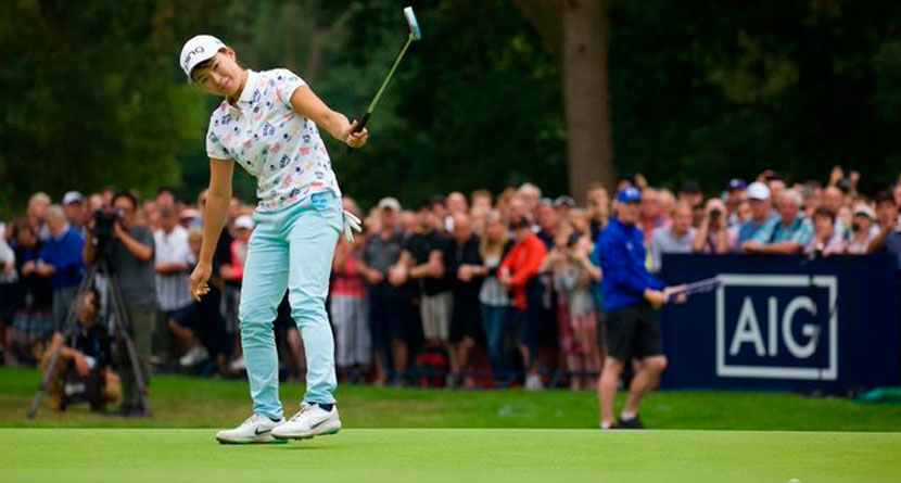 Unknown Shibuno Holes Clutch Putt To Win Major