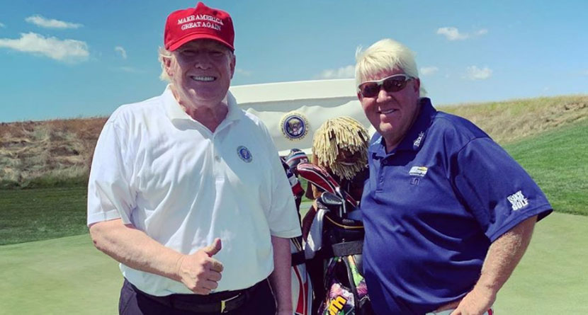 Daly Defends President Trump’s Golf Game