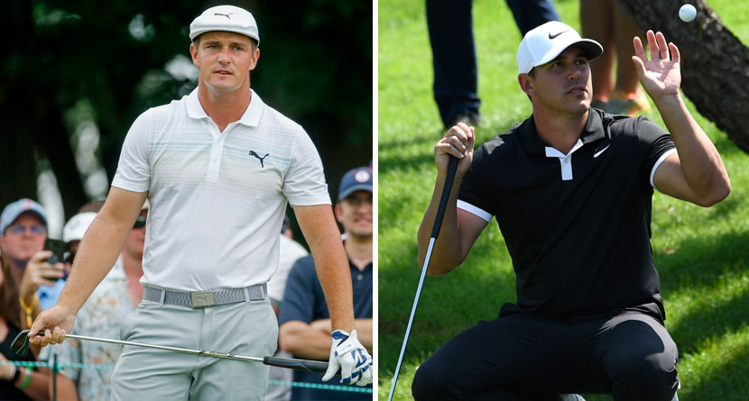 DeChambeau Confronts Koepka About Slow Play Comments