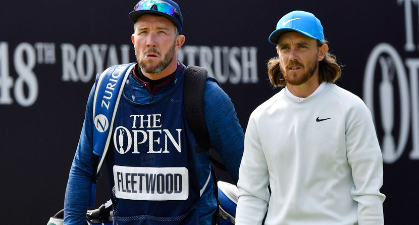 Fleetwood Using Putter Caddie Bought Off eBay