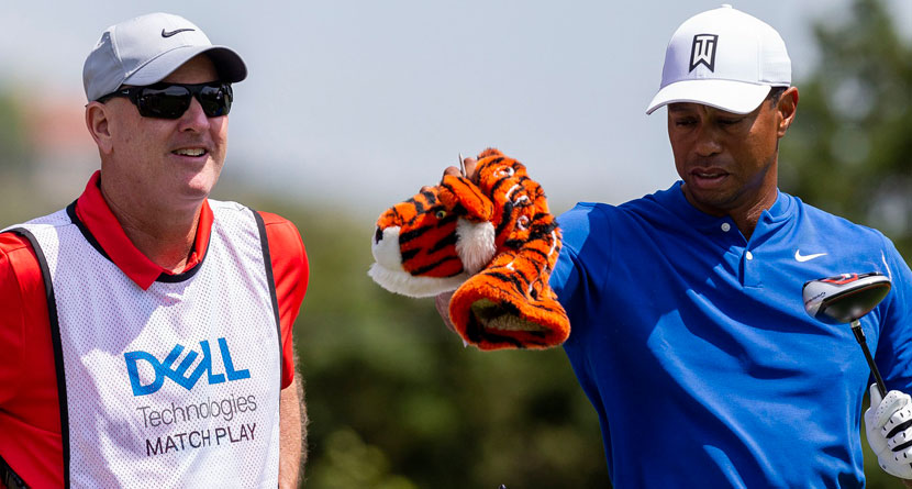 Tiger’s Caddie Shares Funny Story Of Joining Woods