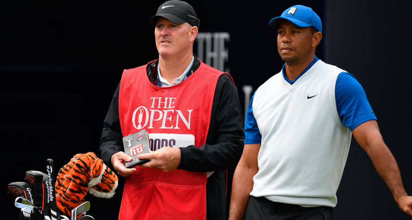 Tiger’s Caddie Reveals The Weirdest Thing In His Bag