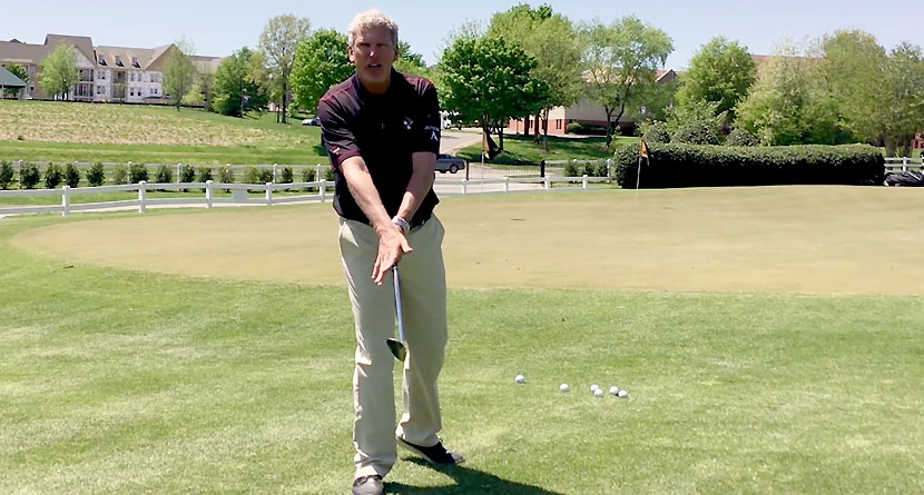 Trick For Hitting High, Soft Chip Shots