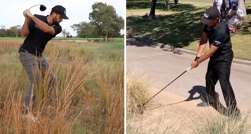 How’d He Hit That: Mickelson’s Driver From A Bush