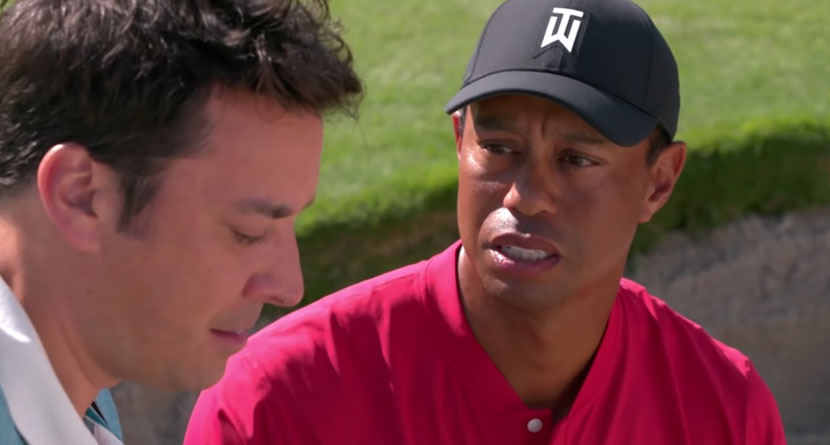 Tiger Stars In Hilarious Tonight Show Skit